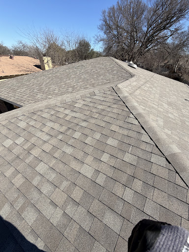 New architectural shingle roof installation Fort Worth